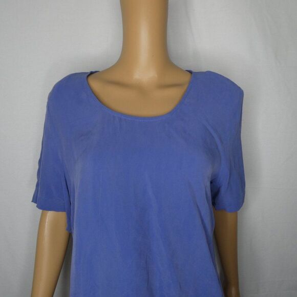 Rabbit Rabbit Rabbit Designs Vintage Blouse Top 14 Rayon Shoulder Pads - Picture 2 of 9